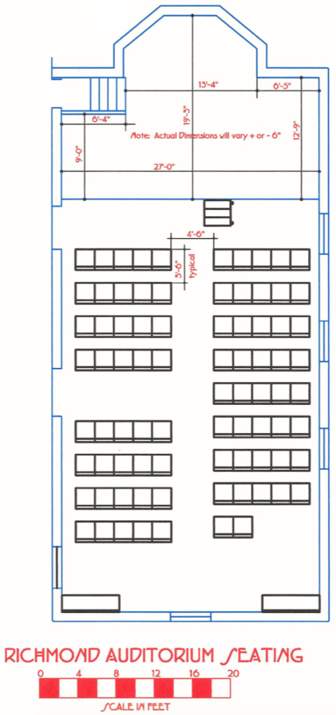 Auditorium set-up two
