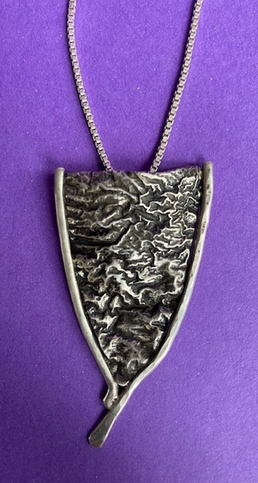 Silver Pendant by Karen Agopian
